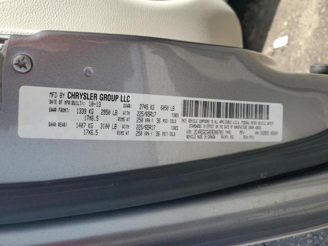 Photo 14 from auction – 2014 DODGE GRAND CARA with VIN 2C4RDGCG0ER209703