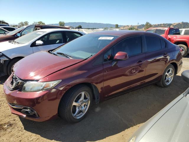 HONDA CIVIC LX 2013 with VIN 19XFB2F52DE285686 - Photo from auction