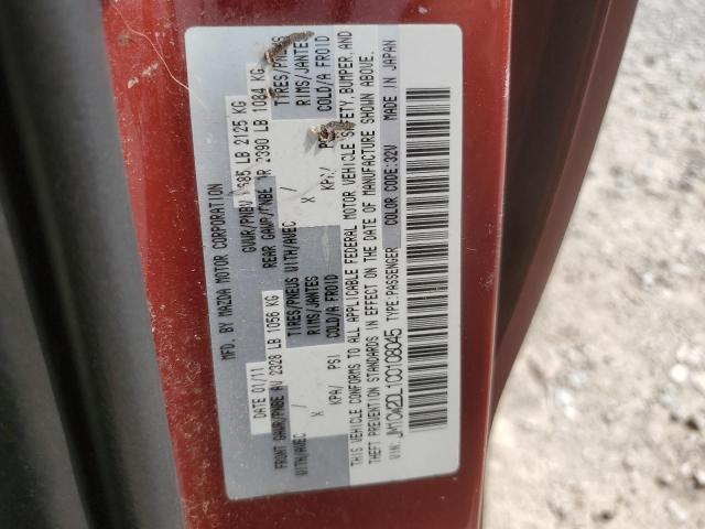 Photo 14 from auction – 2012 MAZDA 5 with VIN JM1CW2DL1C0108045