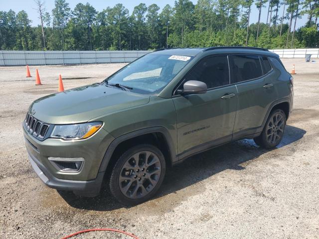 JEEP COMPASS 80 2021 with VIN 3C4NJDEB0MT570173 - Photo from auction