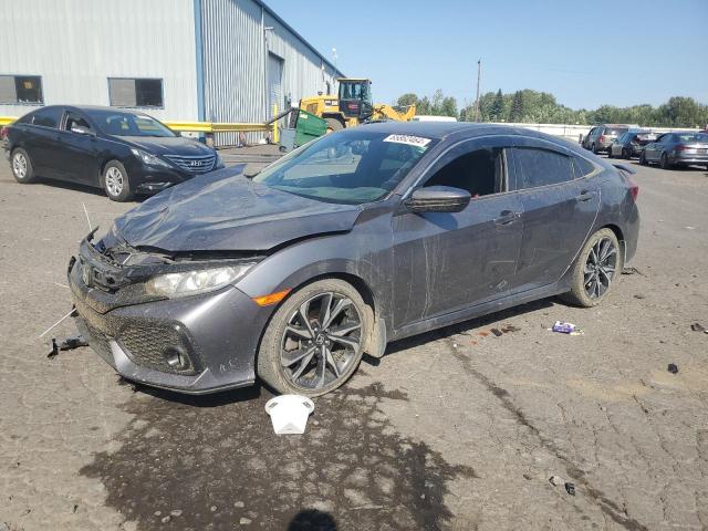HONDA CIVIC SI 2019 with VIN 2HGFC1E58KH700490 - Photo from auction