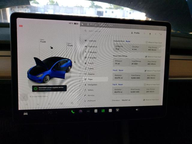 Photo 9 from auction – 2022 TESLA MODEL 3 with VIN 5YJ3E1EA6NF188439