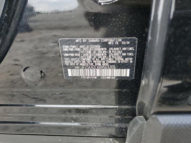 Photo 14 from auction – 2024 SUBARU FORESTER P with VIN JF2SKADC4RH503205