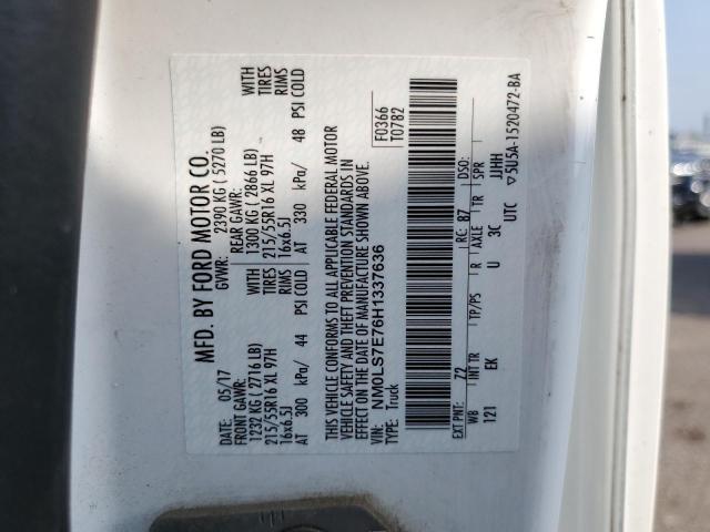 Photo 14 from auction – 2017 FORD TRANSIT CO with VIN NM0LS7E76H1337636