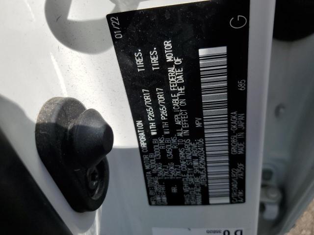 Photo 14 from auction – 2022 TOYOTA 4RUNNER SR with VIN JTENU5JR2N6034106