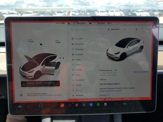 Photo 9 from auction – 2024 TESLA MODEL Y with VIN 7SAYGDEE8RA289637