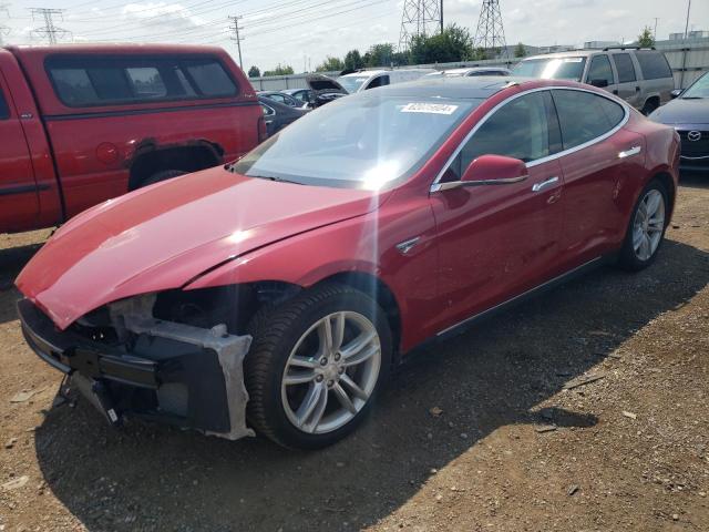 TESLA MODEL S 2014 with VIN 5YJSA1H10EFP41895 - Photo from auction