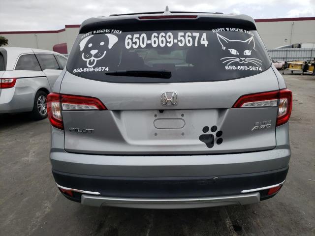 Photo 6 from auction – 2021 HONDA PILOT ELIT with VIN 5FNYF6H09MB004189
