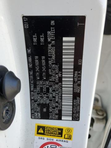 Photo 14 from auction – 2017 TOYOTA HIGHLANDER with VIN 5TDJZRFH1HS391728