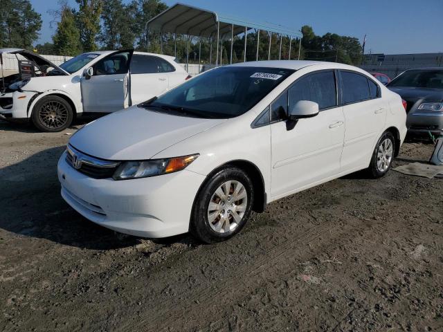 HONDA CIVIC LX 2012 with VIN 2HGFB2F57CH583512 - Photo from auction
