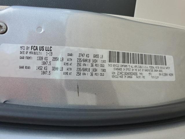 Photo 14 from auction – 2019 CHRYSLER PACIFICA T with VIN 2C4RC1BGXKR634696