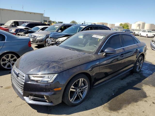 AUDI A4 PREMIUM 2018 with VIN WAUENAF44JA166585 - Photo from auction