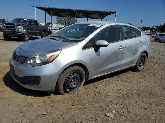 KIA RIO LX 2013 with VIN KNADM4A35D6104103 - Photo from auction