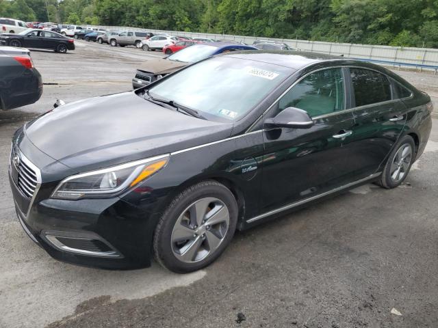 HYUNDAI SONATA PLU 2017 with VIN KMHE54L29HA045161 - Photo from auction