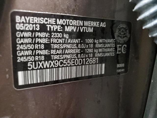Photo 14 from auction – 2014 BMW X3 XDRIVE2 with VIN 5UXWX9C55E0D12681