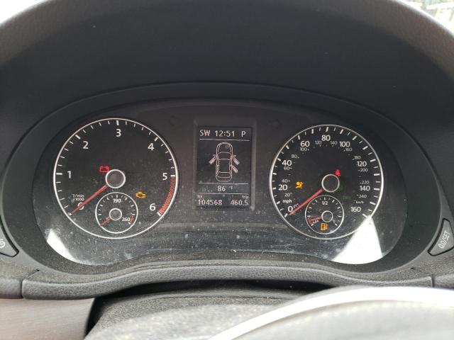 Photo 9 from auction – 2014 VOLKSWAGEN PASSAT SE with VIN 1VWBN7A33EC107218