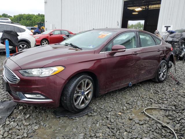 FORD FUSION SE 2017 with VIN 3FA6P0H98HR297741 - Photo from auction