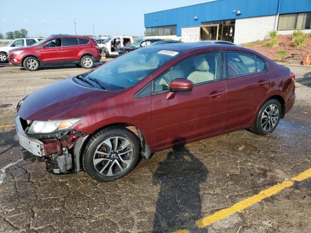 HONDA CIVIC EX 2014 with VIN 19XFB2F89EE081821 - Photo from auction