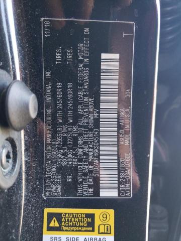 Photo 14 from auction – 2019 TOYOTA HIGHLANDER with VIN 5TDZARFH6KS045143