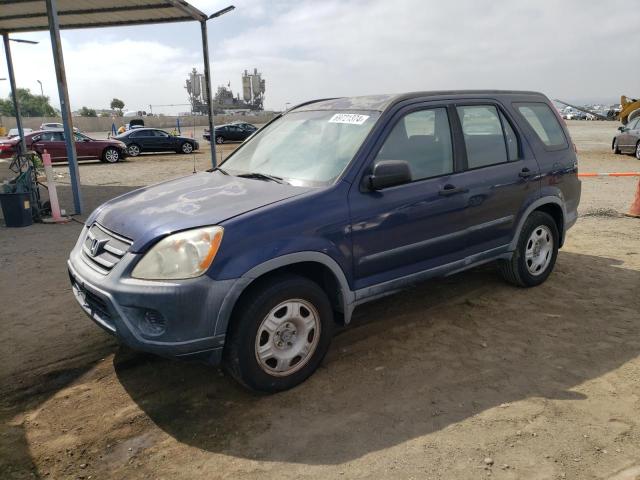 HONDA CR-V LX 2006 with VIN JHLRD68536C011647 - Photo from auction