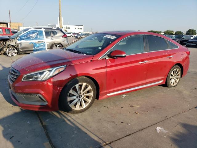 HYUNDAI SONATA SPO 2017 with VIN 5NPE34AF6HH589643 - Photo from auction