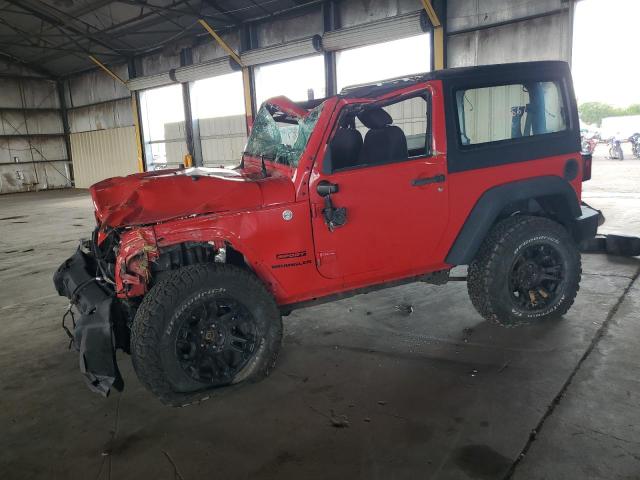 JEEP WRANGLER S 2015 with VIN 1C4AJWAG5FL557946 - Photo from auction