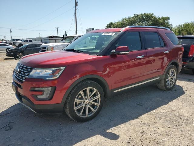 FORD EXPLORER L 2017 with VIN 1FM5K7F88HGD99180 - Photo from auction