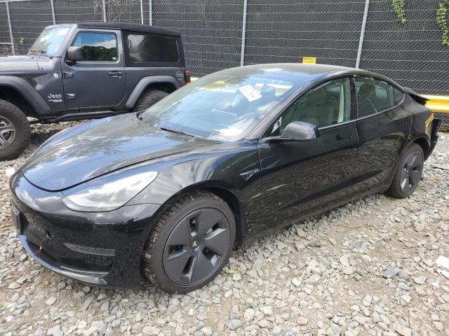 TESLA MODEL 3 2022 with VIN 5YJ3E1EA9NF355621 - Photo from auction