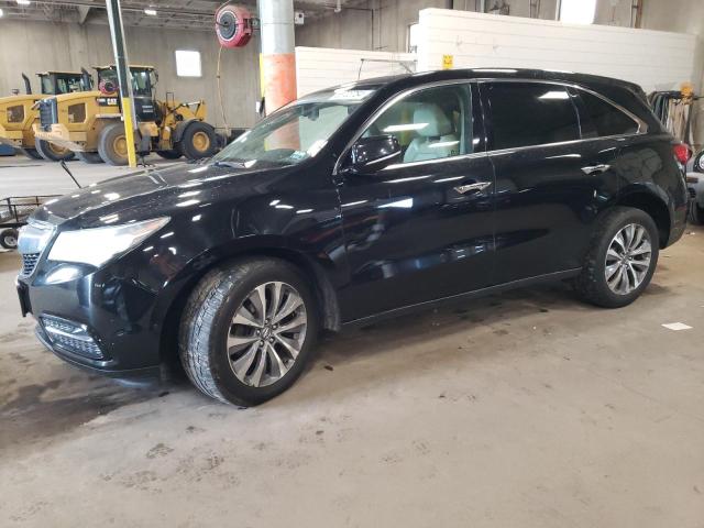ACURA MDX TECHNO 2014 with VIN 5FRYD4H48EB034572 - Photo from auction