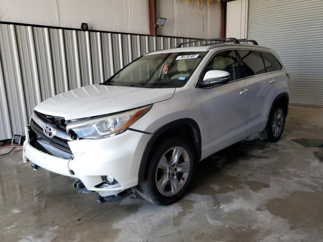 TOYOTA HIGHLANDER 2015 with VIN 5TDYKRFHXFS044351 - Photo from auction