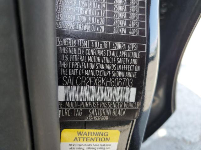 Photo 14 from auction – 2019 LAND ROVER DISCOVERY with VIN SALCR2FX8KH806703