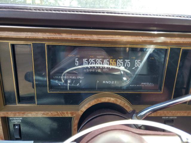 Photo 9 from auction – 1985 BUICK REGAL LIMI with VIN 1G4GM47A0FP207203