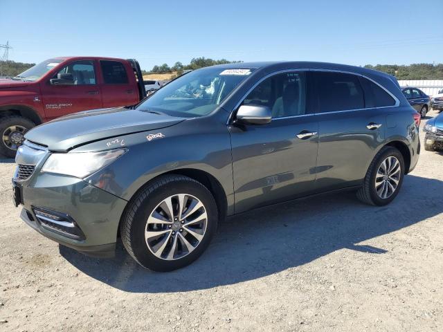 ACURA MDX TECHNO 2014 with VIN 5FRYD4H48EB001068 - Photo from auction