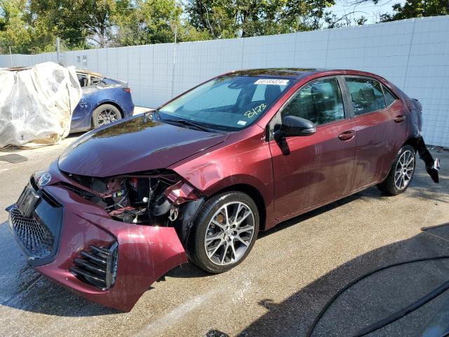 TOYOTA COROLLA SE 2017 with VIN 5YFBURHE3HP589399 - Photo from auction