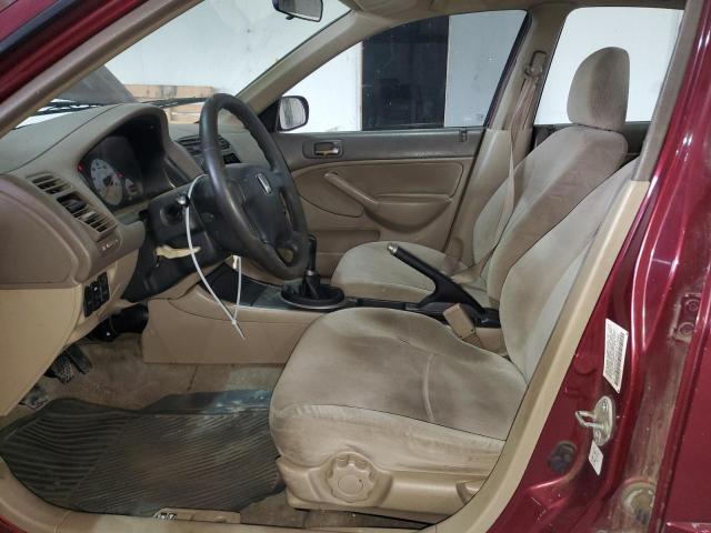 Photo 7 from auction – 2002 HONDA CIVIC EX with VIN 1HGES25752L017560