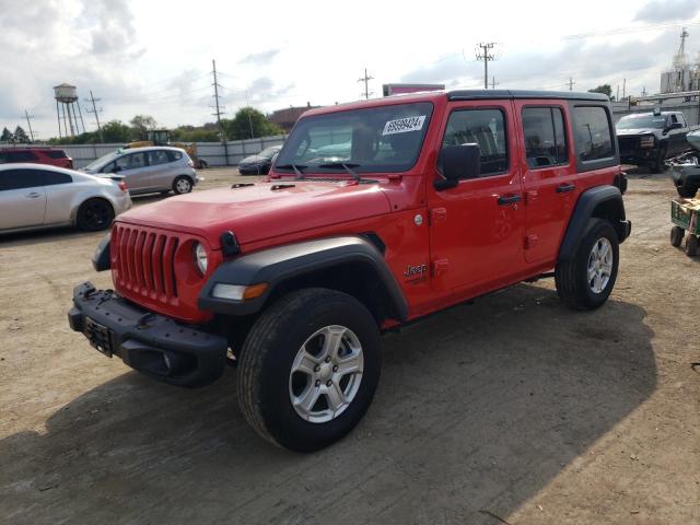 JEEP WRANGLER U 2018 with VIN 1C4HJXDG9JW227413 - Photo from auction