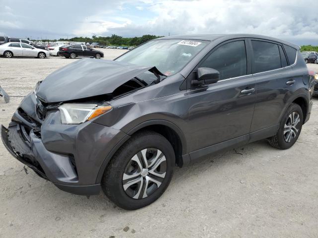 TOYOTA RAV4 LE 2018 with VIN 2T3ZFREV9JW437300 - Photo from auction