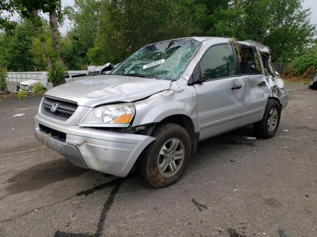 HONDA PILOT EX 2005 with VIN 2HKYF18425H512965 - Photo from auction