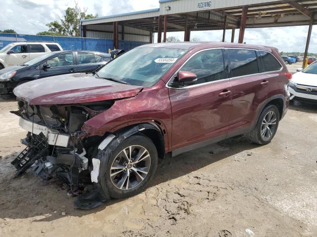 TOYOTA HIGHLANDER 2019 with VIN 5TDZZRFHXKS363789 - Photo from auction