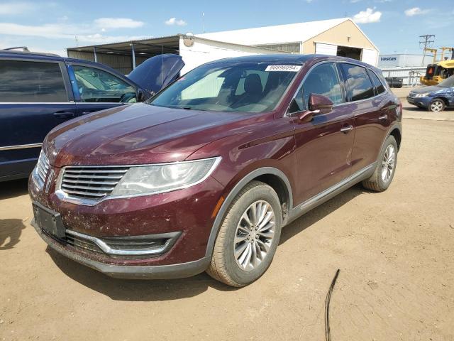 LINCOLN MKX SELECT 2017 with VIN 2LMPJ8KR2HBL52917 - Photo from auction