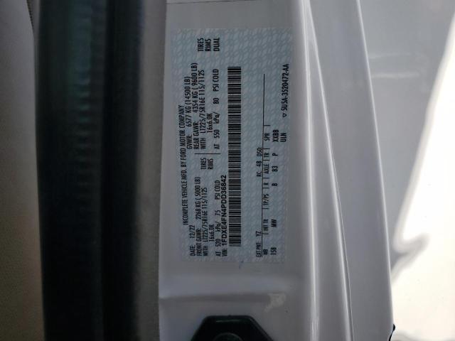 Photo 10 from auction – 2023 FORD ECONOLINE with VIN 1FDXE4FN4PDD36842