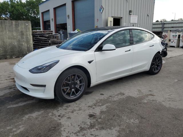 TESLA MODEL 3 2021 with VIN 5YJ3E1EA8MF057933 - Photo from auction