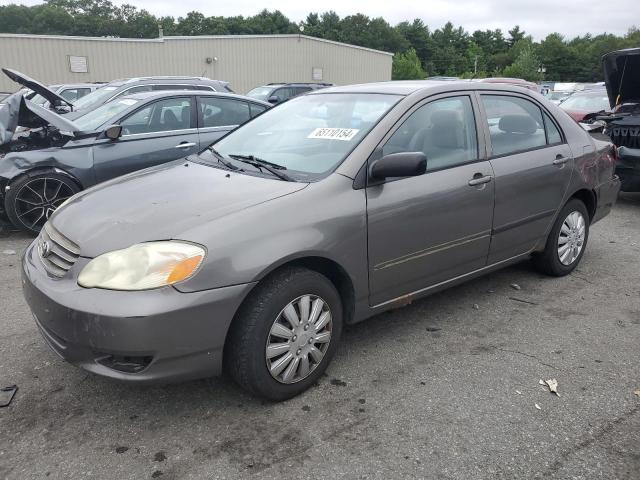 TOYOTA COROLLA CE 2004 with VIN 2T1BR32E74C187192 - Photo from auction