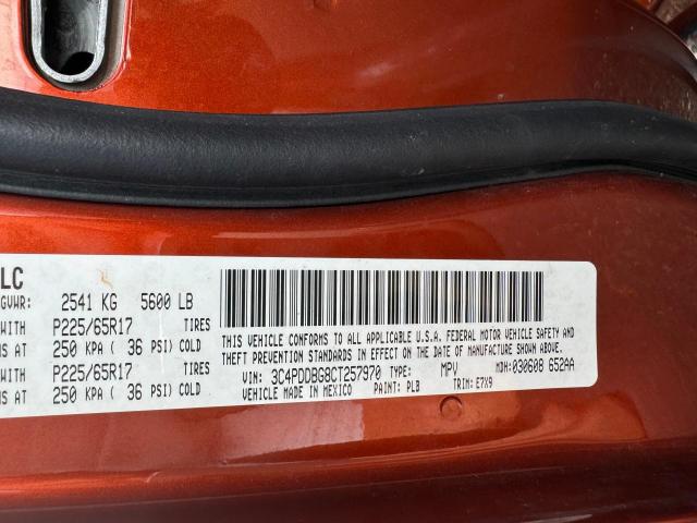 Photo 10 from auction – 2012 DODGE JOURNEY SX with VIN 3C4PDDBG8CT257970