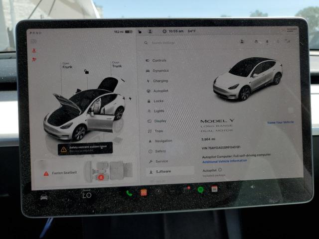 Photo 9 from auction – 2024 TESLA MODEL Y with VIN 7SAYGAEE8RF045181