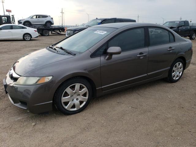 HONDA CIVIC LX 2010 with VIN 19XFA1F54AE068682 - Photo from auction