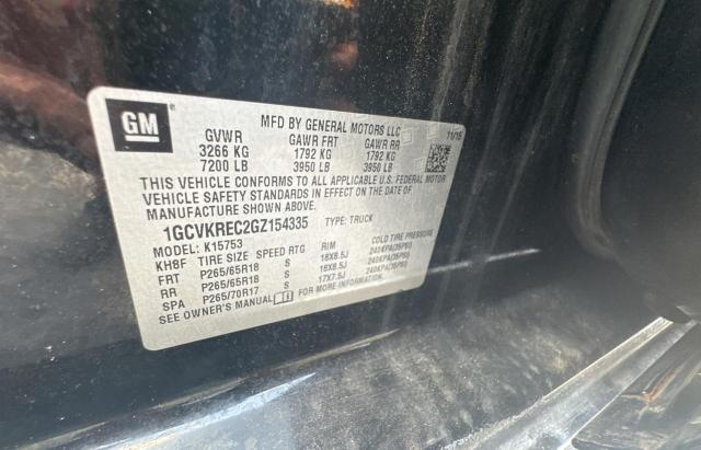 Photo 10 from auction – 2016 CHEVROLET SILVERADO with VIN 1GCVKREC2GZ154335
