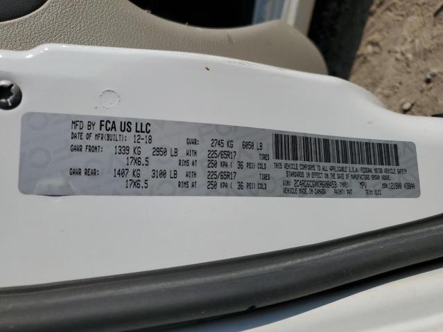 Photo 14 from auction – 2019 DODGE GRAND CARA with VIN 2C4RDGCGXKR608453