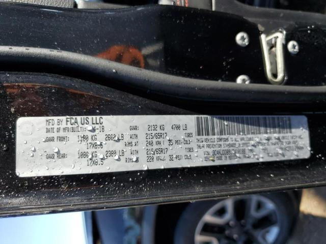 Photo 14 from auction – 2018 JEEP COMPASS TR with VIN 3C4NJDDB9JT410189