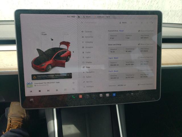 Photo 9 from auction – 2018 TESLA MODEL 3 with VIN 5YJ3E1EA4JF049145